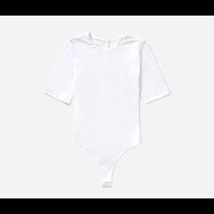 Everlane Short-Sleeve Crew Neck Bodysuit
